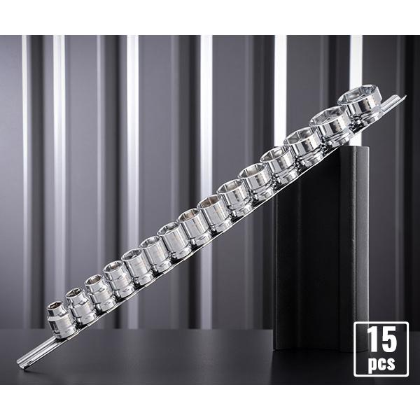 SIGNET（シグネット） 1/2DR 15PC ショートソケットセット（6角