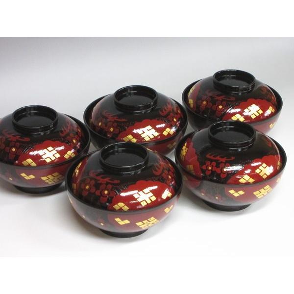 正法寺塗 煮物椀 5客揃 : 茶道具商 越中屋 - 通販 - Yahoo!ショッピング