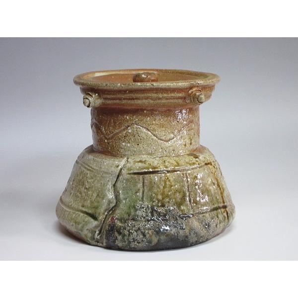 信楽破袋塁座水指 瑞峰造 共箱 : 茶道具商 越中屋 - 通販 - Yahoo