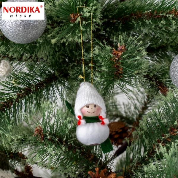ノルディカニッセ 2025 新作 オーナメント 女の子 マフラー NORDIKA