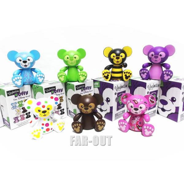 バイナルメーション ダッフィー マルチカラー フィギュア 7点セット