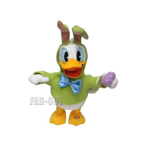 ドナルド Don't Pull My Ears ! イースターバニー うさぎ グリーンの服