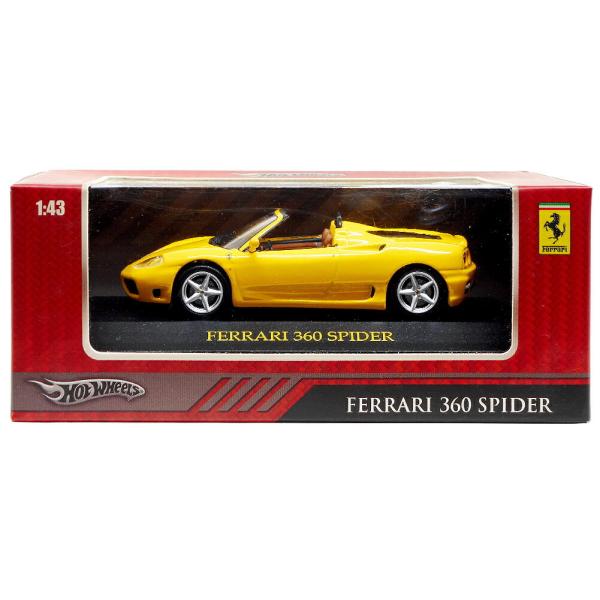 ホットウィール フェラーリ 360 スパイダー メタルダイキャストカー