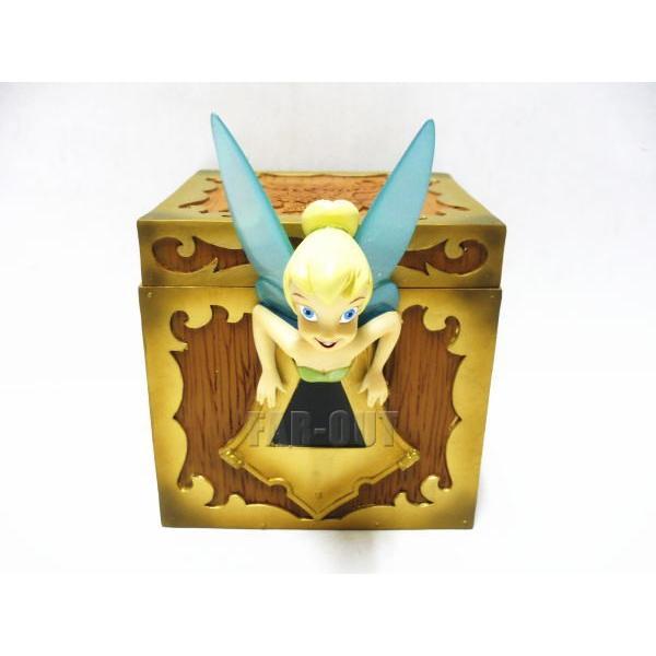 ティンカー・ベル 鍵穴に引っかかる Treasure Chest 宝物箱 フィギュア