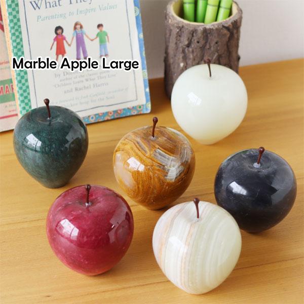 Marble Apple マーブルアップル L（ペーパーウェイト りんご 大理石