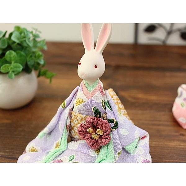 凛香オルゴールドール 桜 藤色 曲名 うさぎ(インテリア オルゴール