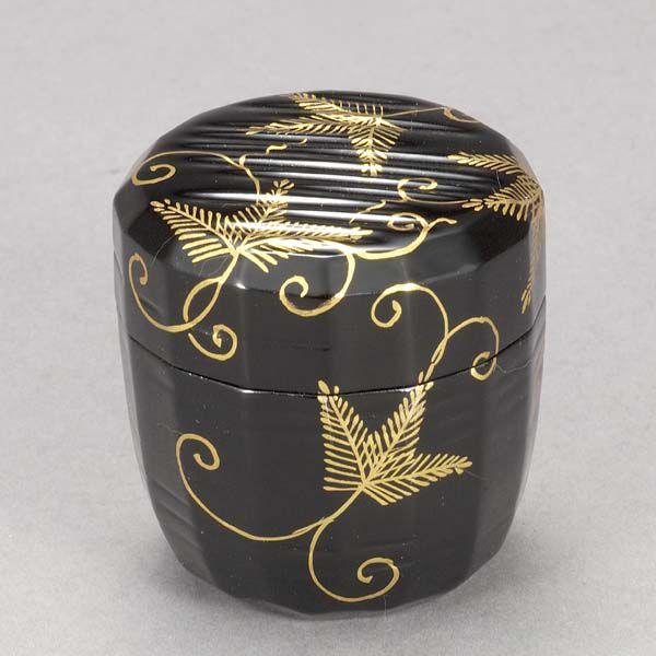 松唐草蒔絵折撓棗（淡々斎好写） : ふげつ工房ヤフー店 - 通販 - Yahoo