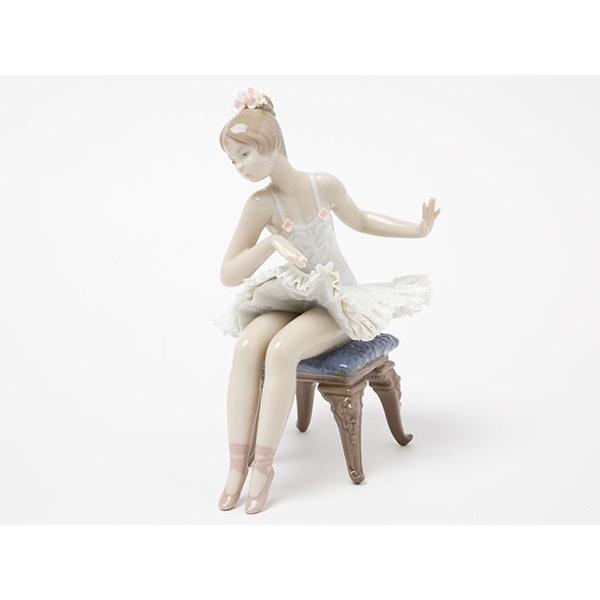 送料無料】リヤドロ レースドール バレリーナ少女 OPENING NIGHT