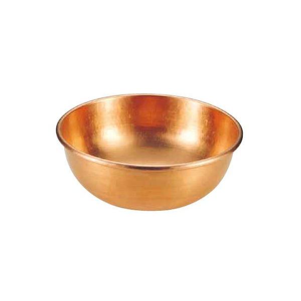 製菓用品 銅 打出 さわり鍋 手無・スズメッキなし 42cm 1-1171-0105