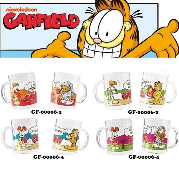 ガーフィールド ガラス マグカップ グッズ アメリカン雑貨 アメリカ
