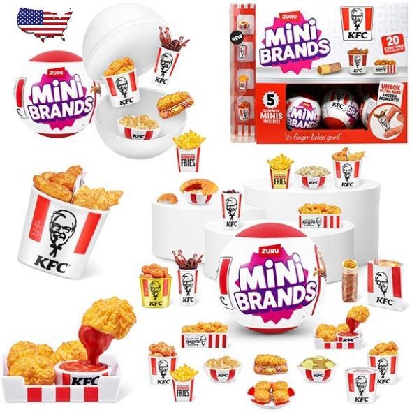 ZURU カプセルトイ ケンタッキー ミニチュア ガチャガチャ ZURU 5