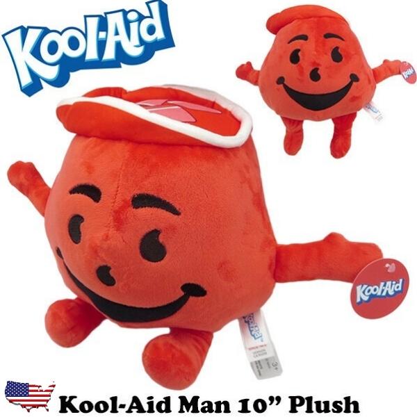 クール・エイド マン ぬいぐるみ 10インチ クールエイド プラッシュ