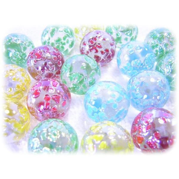 ビー玉【水玉・カラフル】17m/m : ガラス工房ぎやまん2 - 通販 - Yahoo