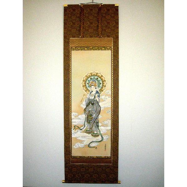 掛け軸 掛軸 雲上観音 永田芳樹 (真作・新品) : 掛け軸の専門店 香遊