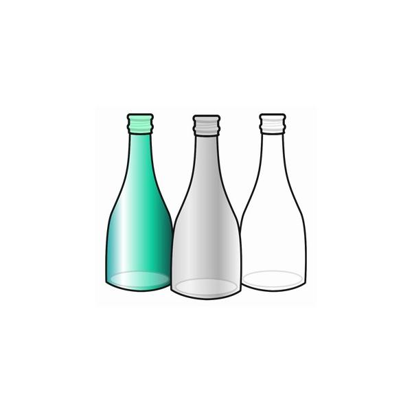 ガラス空瓶 24本入 300ml : 鏡開き館 - 通販 - Yahoo!ショッピング