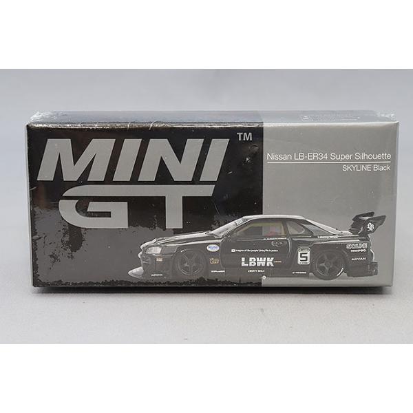 TSM ミニGT 1/64 日産 LB-ER34 スーパーシルエット スカイライン