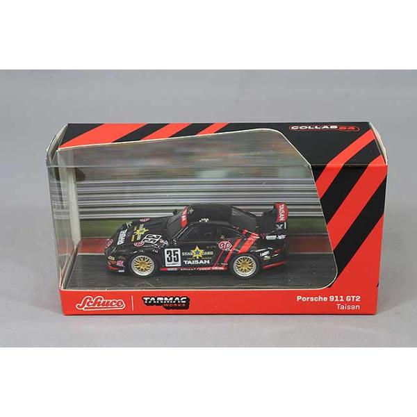 Tarmac 1/64 ポルシェ 911 993 GT2 JGTC タイサン スターカード #35