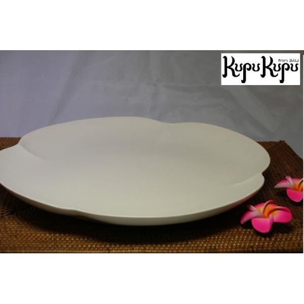 ジェンガラケラミック 大皿 平皿 白 プレート 陶器 ジェンガラ 食器