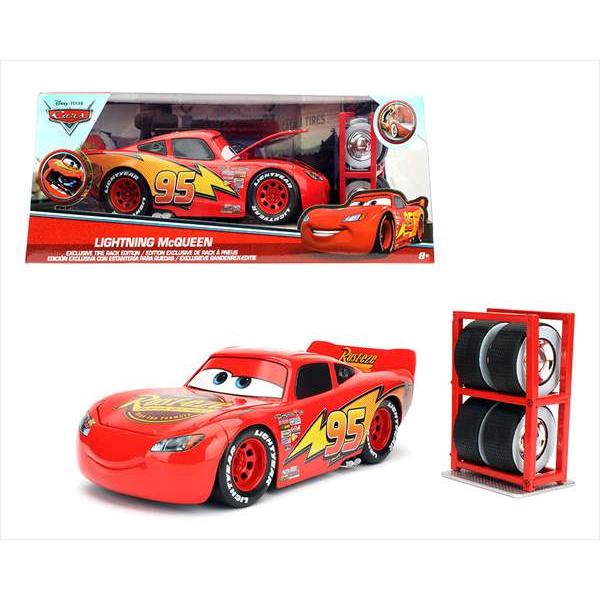 ディズニーカーズ 楽しい マックイーン タイヤ交換セット 1/24 カーズ