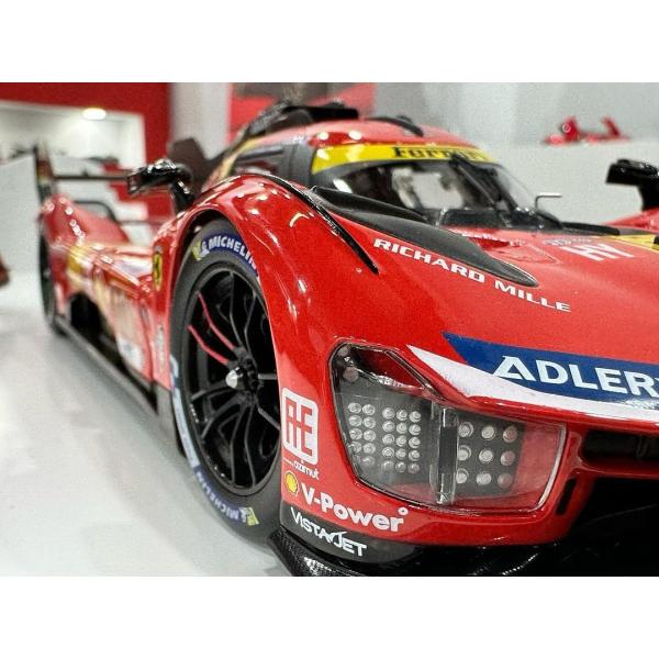 1/18 フェラーリ ミニカー フェラーリ 499P 2023年ルマン24時間 優勝