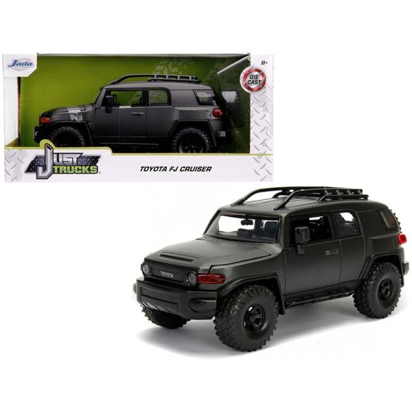 ミニカー 1/24 JadaTOYS トヨタ FJクルーザー 黒黒色 ランドクルーザー