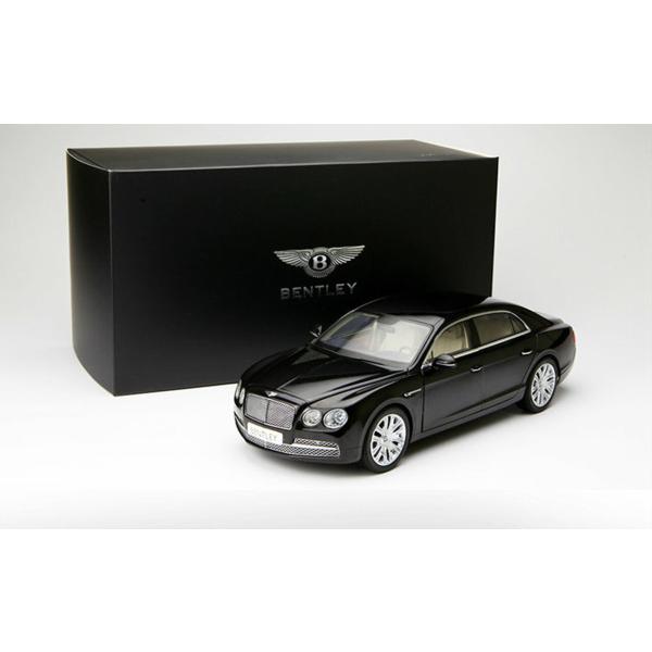 ミニカー 1/18 ベントレー フライングスパー W12 黒色 京商 BENTLEY