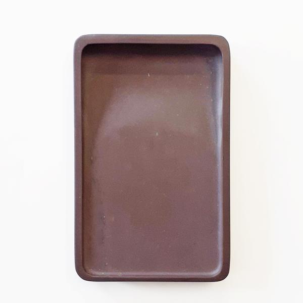 現品限り】坑仔巌 端渓硯 長方型 6吋 硯 書道硯 こうしがん たん