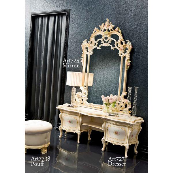 シリック 家具 ドレッサー ELENA 727 ヨーロピアン アンティーク 猫脚