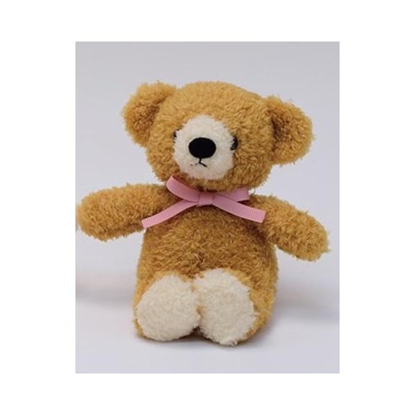 クマのフカフカ SSサイズ ブラウン piccolino 童心 くま ぬいぐるみ
