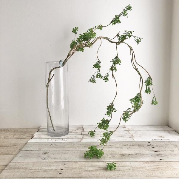 造花 MAGIQ東京堂 ハートリーフ ツイッグガーランド GREEN