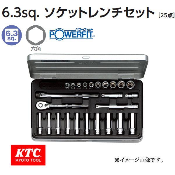 KTC 1/4-6.3sp. ソケットレンチセット 25ヶ組 TB2X20 : 原工具 ヤフー