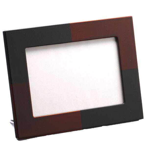 山田平安堂 写真立て/フォトスタンド（大） 白檀 フォトフレーム/漆