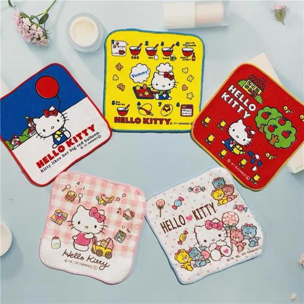 ミニハンカチ 5枚セット ハローキティ ミニタオル セット ハンカチ