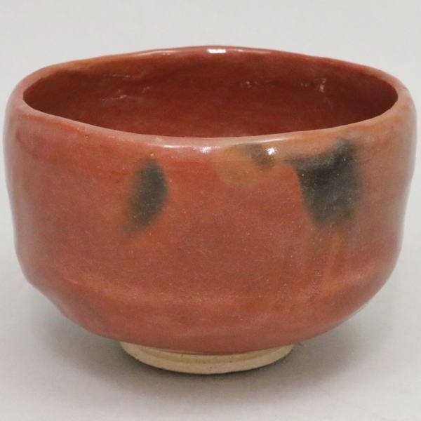 茶道具 抹茶茶碗 赤楽茶碗 佐々木松楽作 茶道 : 茶道具いまや静香園