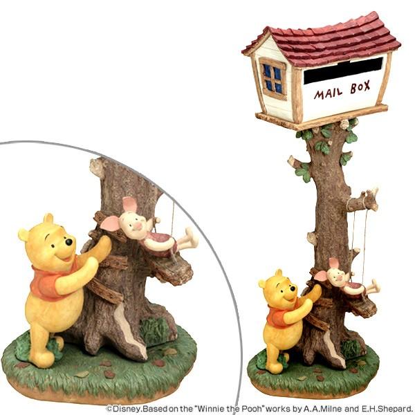Disney（ディズニー） 郵便ポスト ポスト ツリーハウス プー
