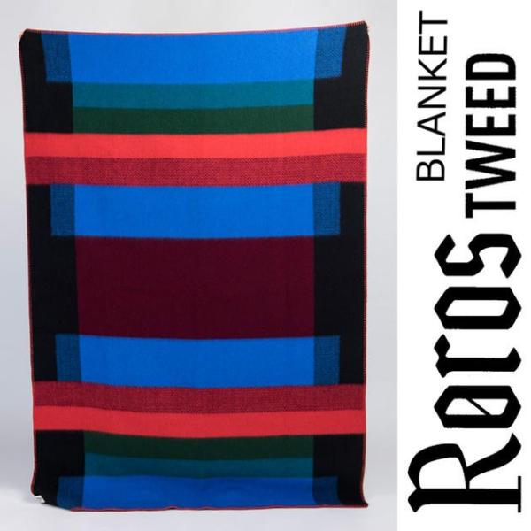 ROROS TWEED / ロロス ツイード ブランケットMIKKEL DARK ミッケル
