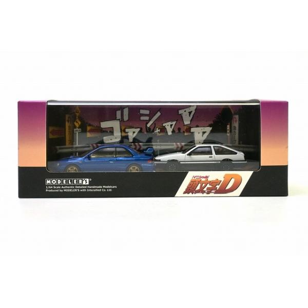 1/64 頭文字D セットVol.22 藤原拓海トレノ(AE86) & 藤原文太