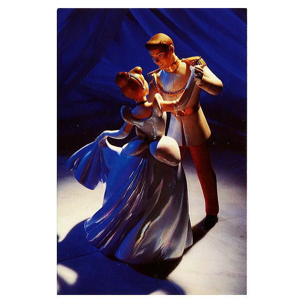 Disney（ディズニー） シンデレラ＆チャーミング王子 WDCCポストカード