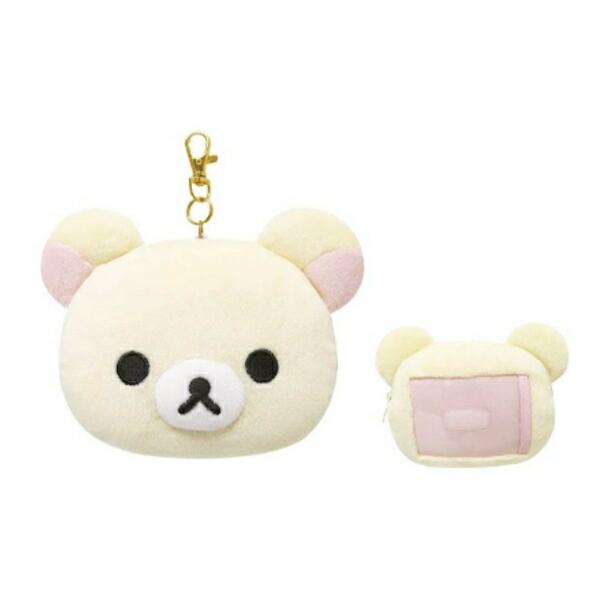 ケイRK-PCFT-CR リラックマ RIRAKKUMA フェイスパスケースコリラックマ