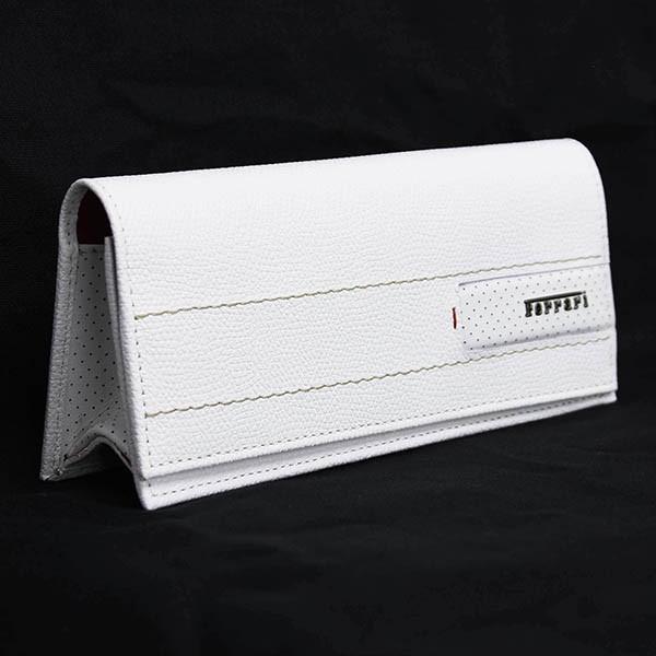 Ferrari（フェラーリ） フェラーリ純正 レザーメガネケース(ホワイト