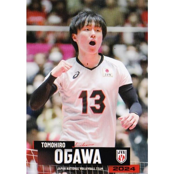 40 【小川智大】2024 バレーボール男子日本代表 トレーディングカード