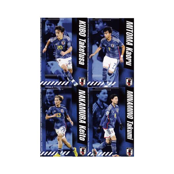 レギュラーコンプリートセット/全54種】カルビー 2024 サッカー日本