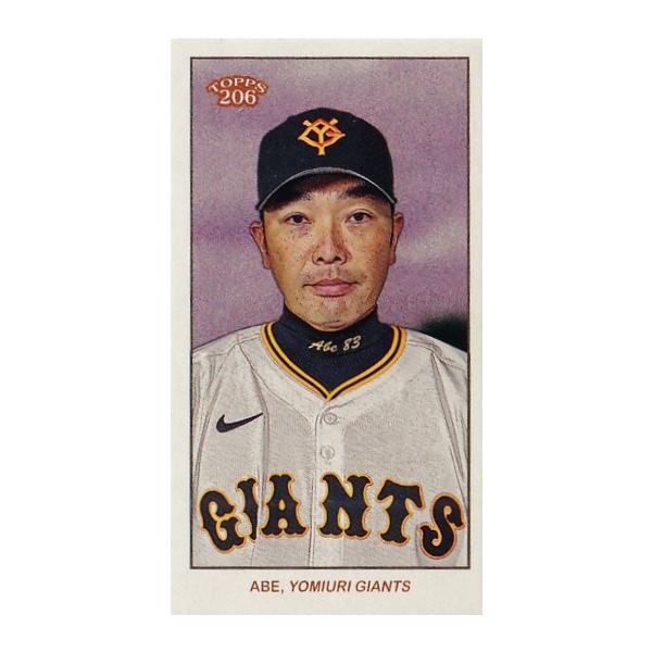 70 【阿部慎之助/読売ジャイアンツ】2024 Topps 206 NPB ベースボール