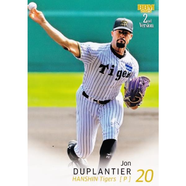 393 【デュプランティエ/阪神タイガース】2025 BBM ベースボールカード