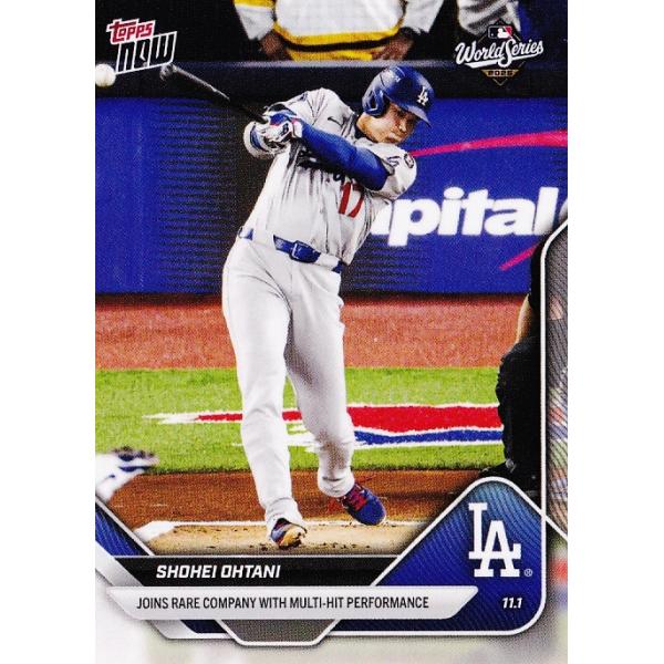 919【大谷翔平/ドジャース】2025 MLB TOPPS NOW [2025.11.1] マルチ