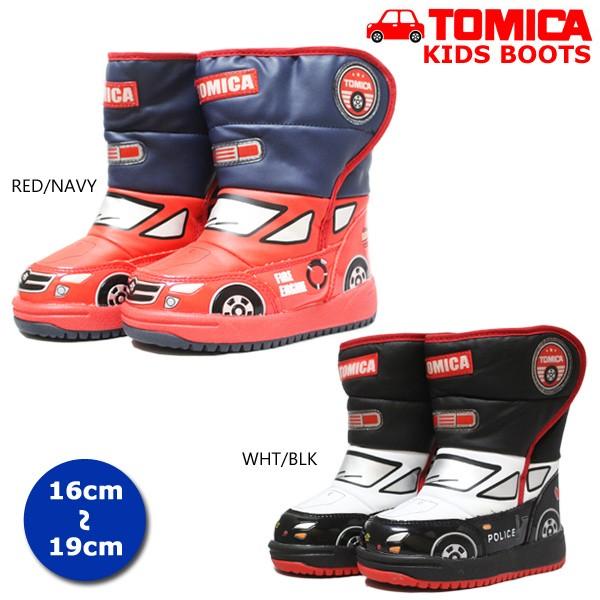 トミカ キッズ ジュニア 子供 男の子 靴 スノーブーツ ウィンター 防寒