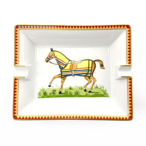 HERMES（エルメス） アッシュトレイ 灰皿 小物入れ 馬 ホース 陶器