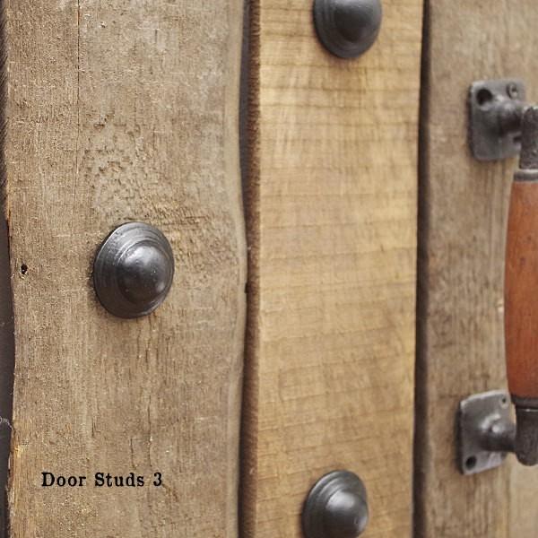 アイアン スタッズ ドア おしゃれ 金物 DIY レトロ アンティーク調