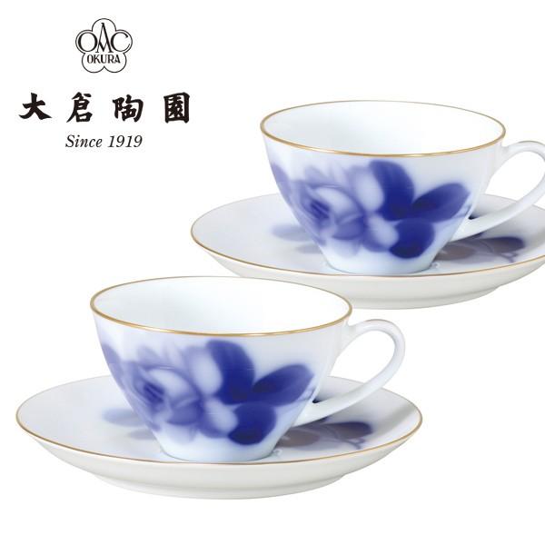 ノリタケ 国内最高級洋食器メーカー 大倉陶園 ブルーローズ（8211