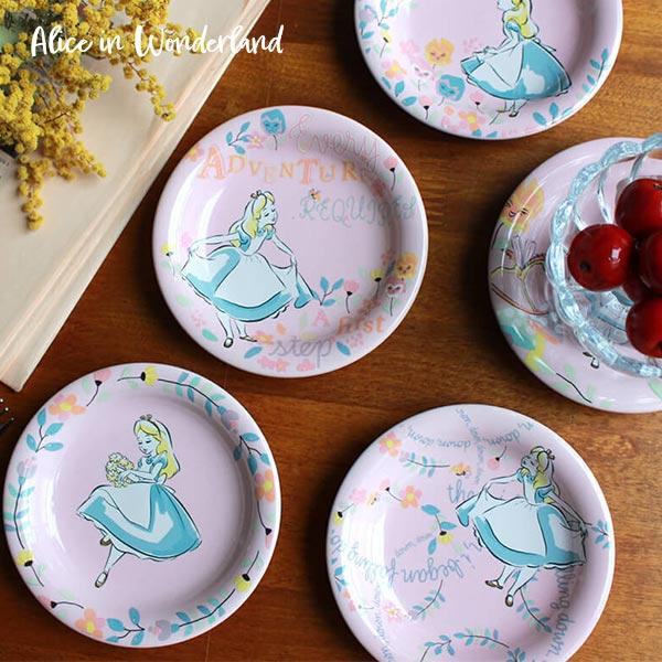 ふしぎの国のアリス 小皿5Pセット 〈52169〉 D-AL13 食器 プレート